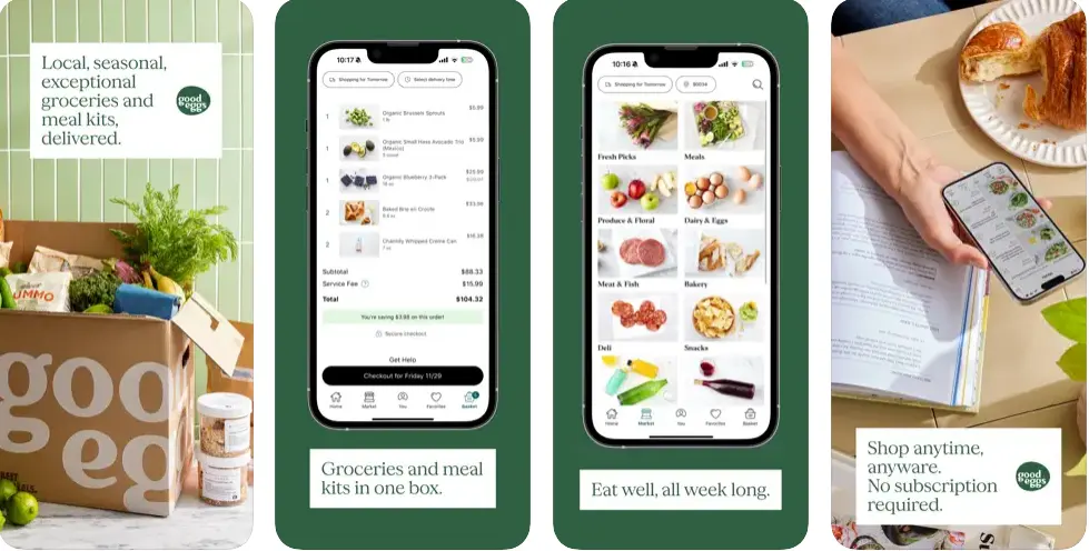 Good Eggs Delivery App